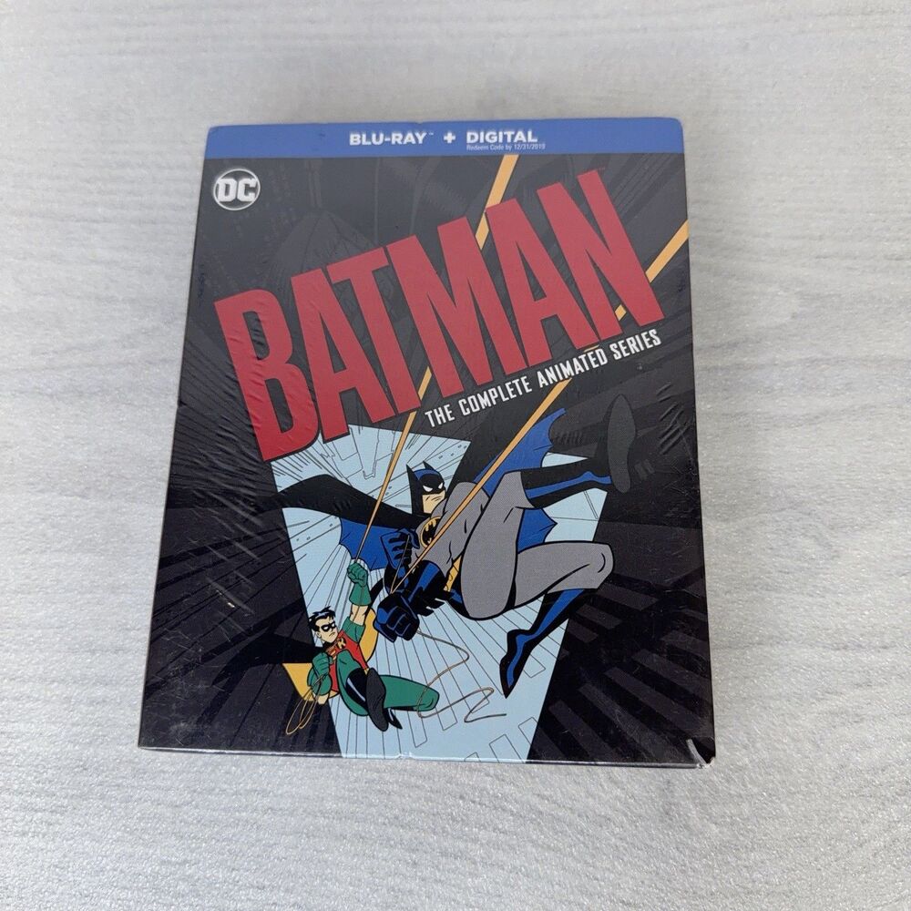 Batman: The Complete Animated Series (Blu-ray, 12 Disc Set) 109 Episodes NEW